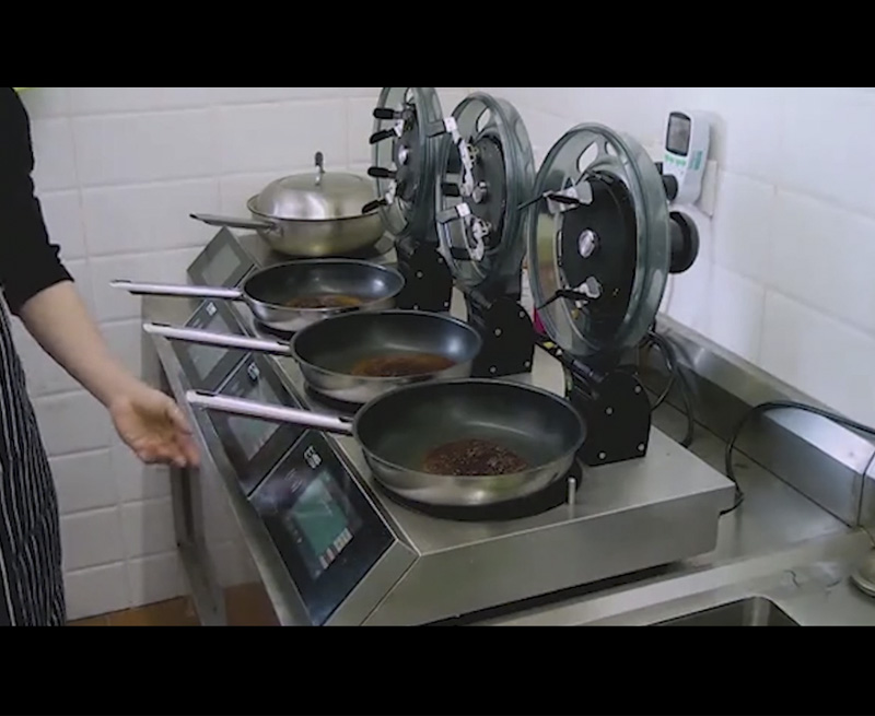 Fully Automatic Automatic Cooker Commercial Machine For Frying